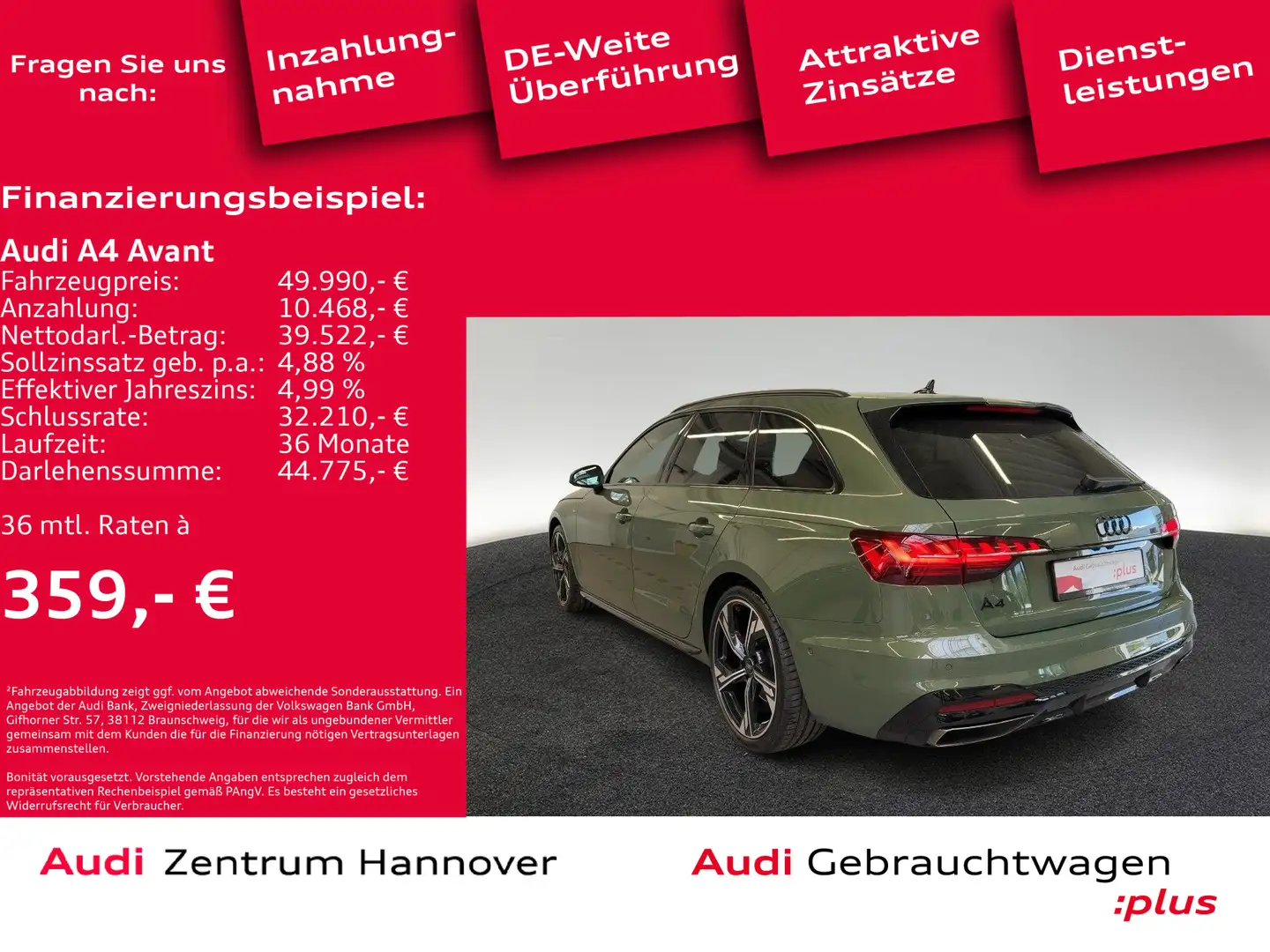 Audi A4 S line 40 TFSI Vert - 2