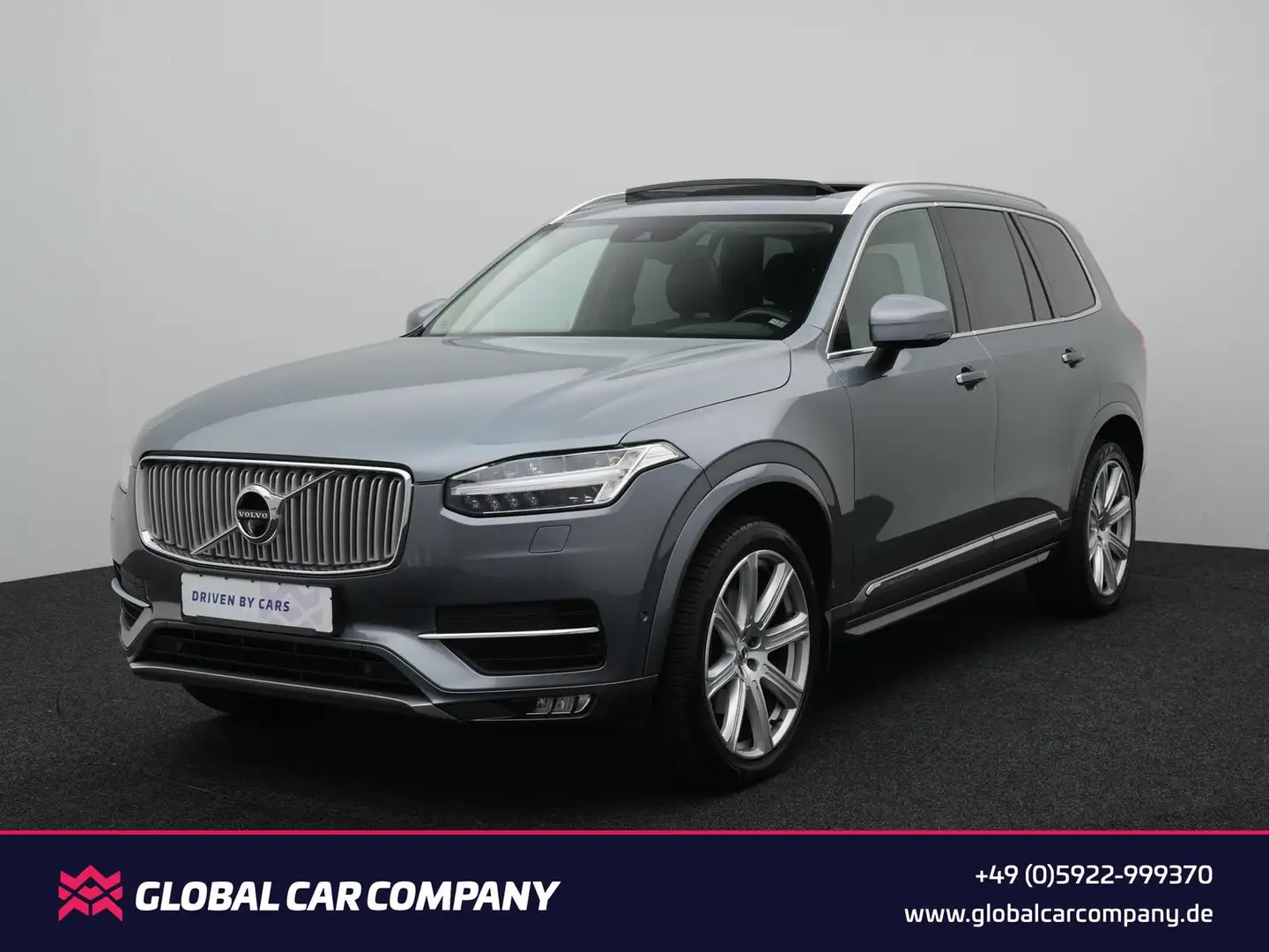 Volvo XC90 Inscription AWD,LED,AHK,360,PANO,ACC,WINTER Gris - 1