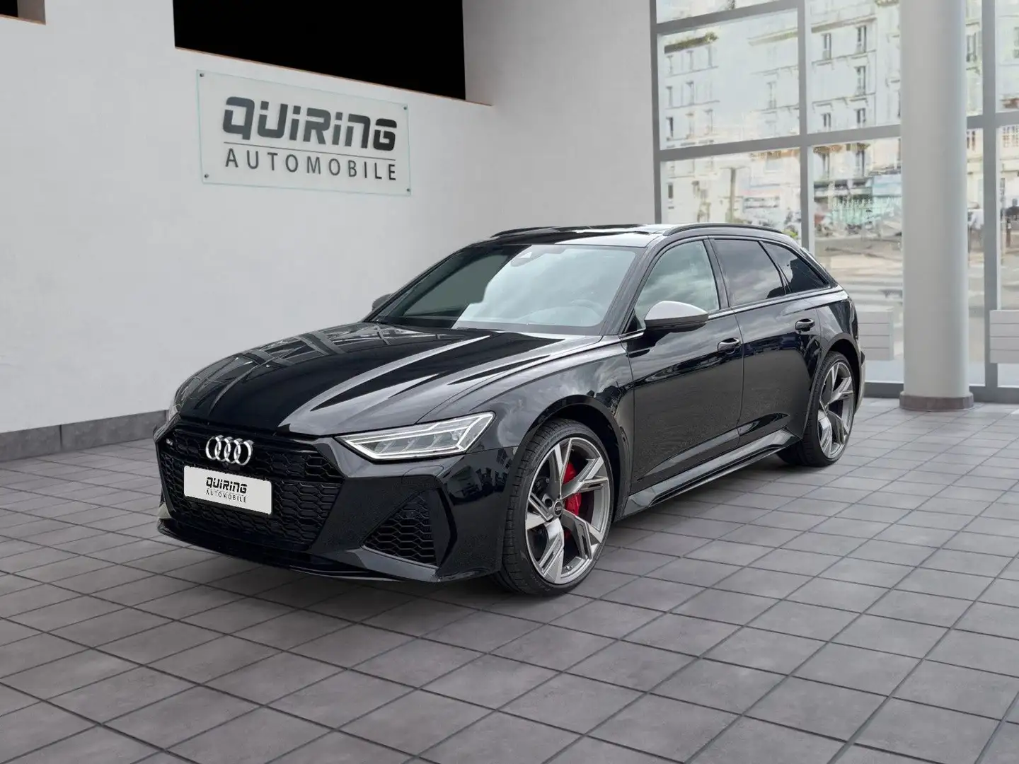 Audi RS6 RS 6 Avant perf/sw-sw/305kmh/HUD/Designrot/22 Negro - 1