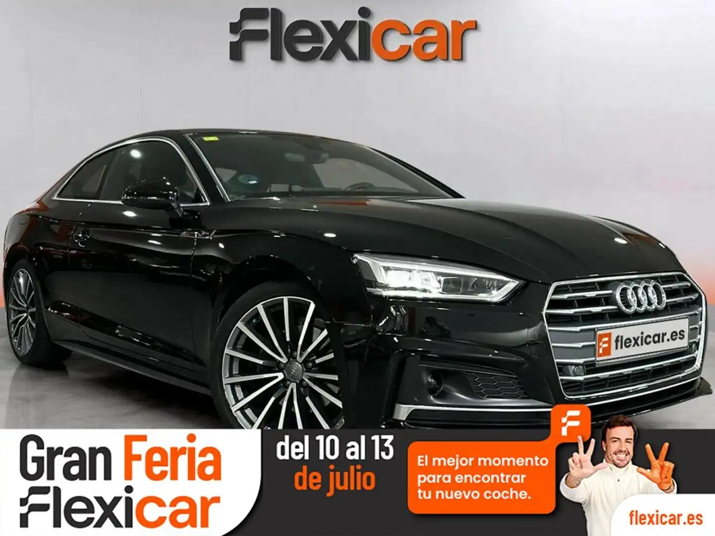 Audi A5 2.0 TFSI 140kW (190CV) S tronic Coupé Negro - 1
