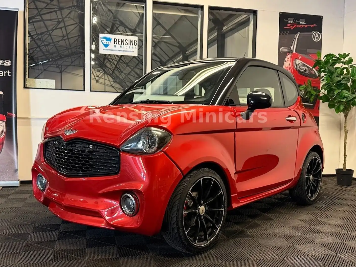 Chatenet Sonstige CH40 Mini Cooper Mopedauto Microcar Minicar 45KM Rot - 2