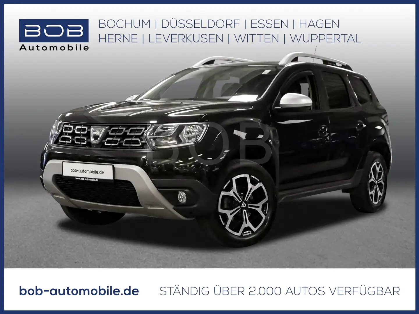 Dacia Duster Prestige TCe 130 2WD GPF LEDER NAVI SHZ PDC Noir - 1