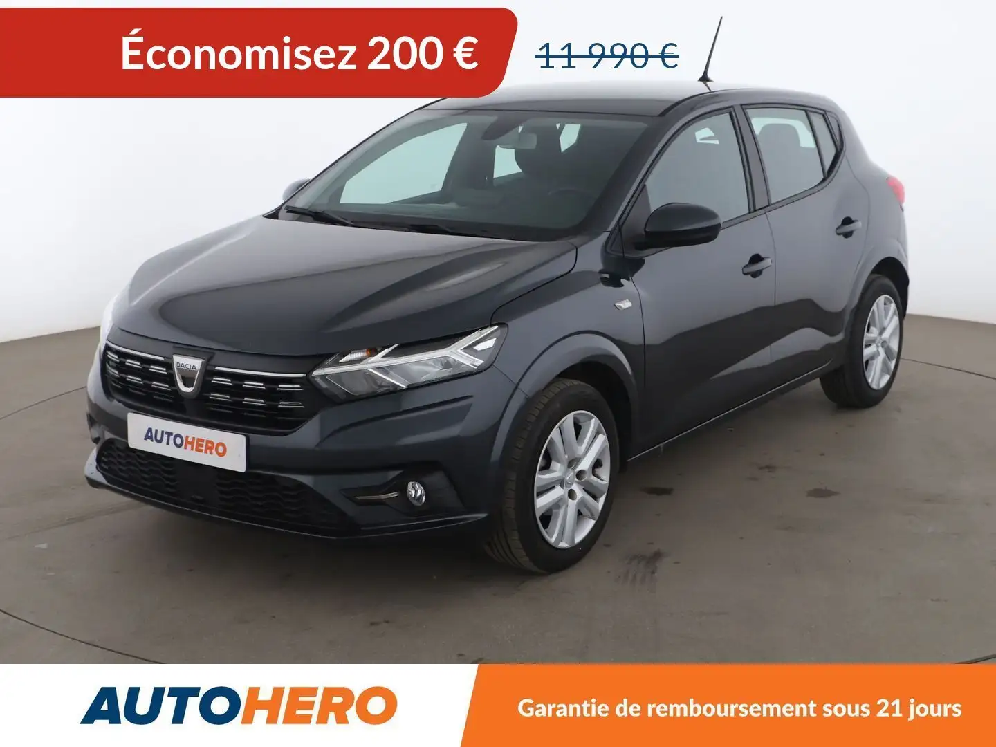 Dacia Sandero 1.0 SCe Confort Gris - 1