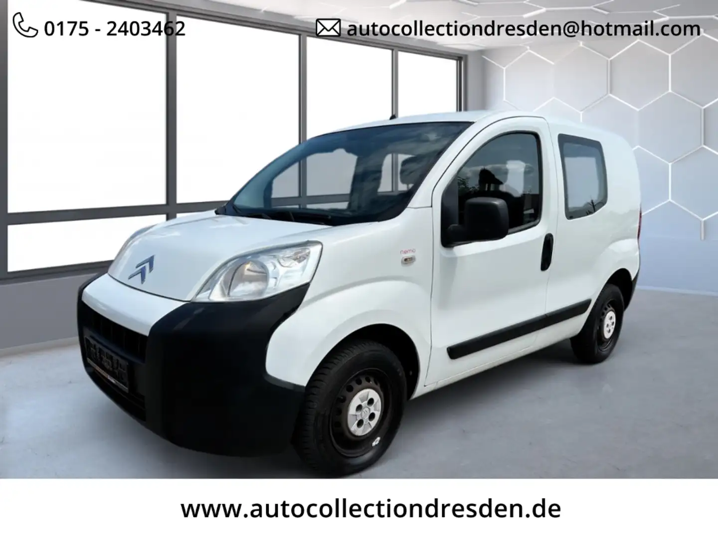 Citroen Nemo 1,4 Ltr.-50 kW HDi 70 Automatik Blanc - 1
