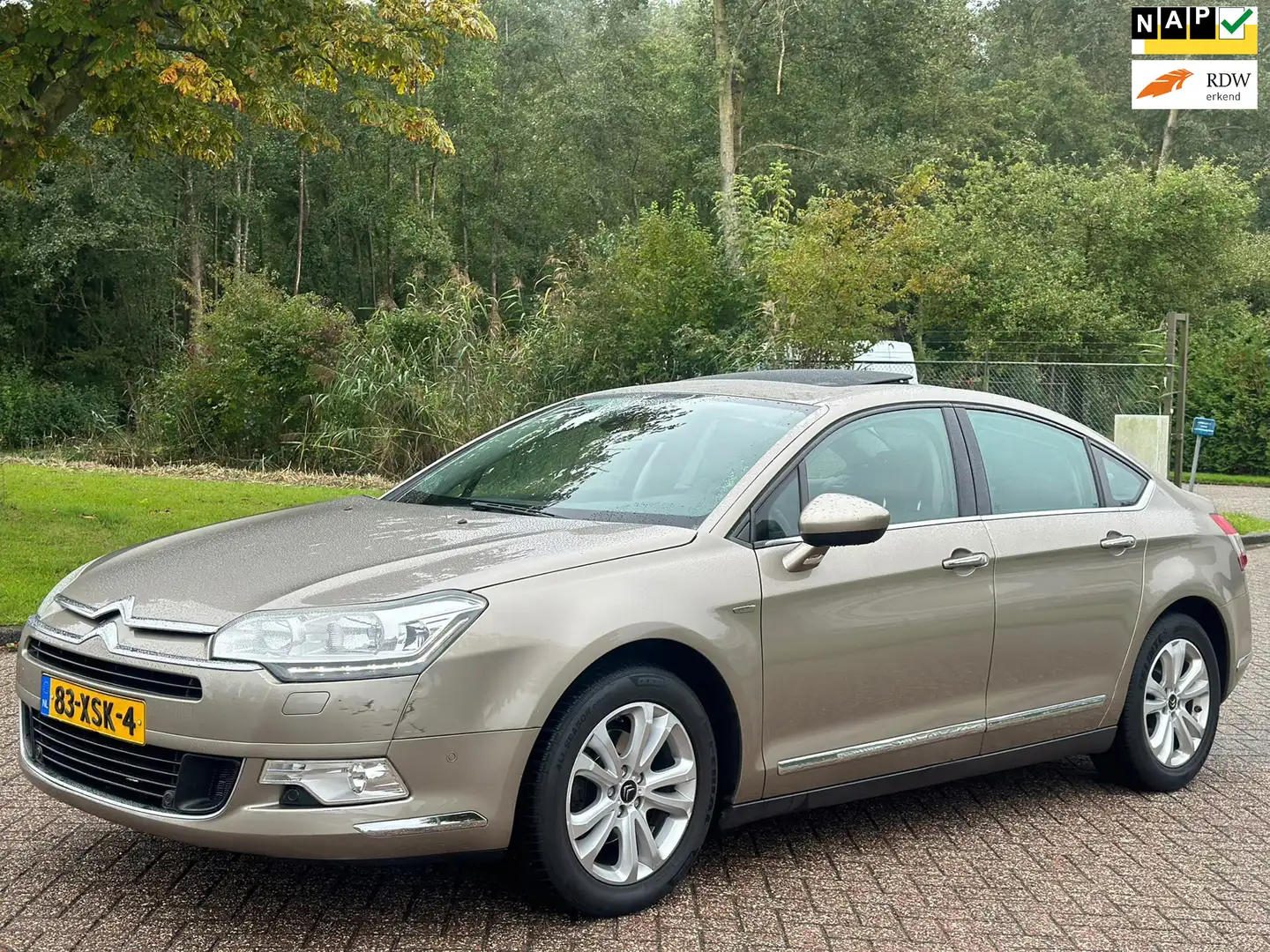 Citroen C5 1.6 THP Exclusive/AUTOMAAT/AIRCO/CRUISE/SCHUIFDAK/ Beige - 1
