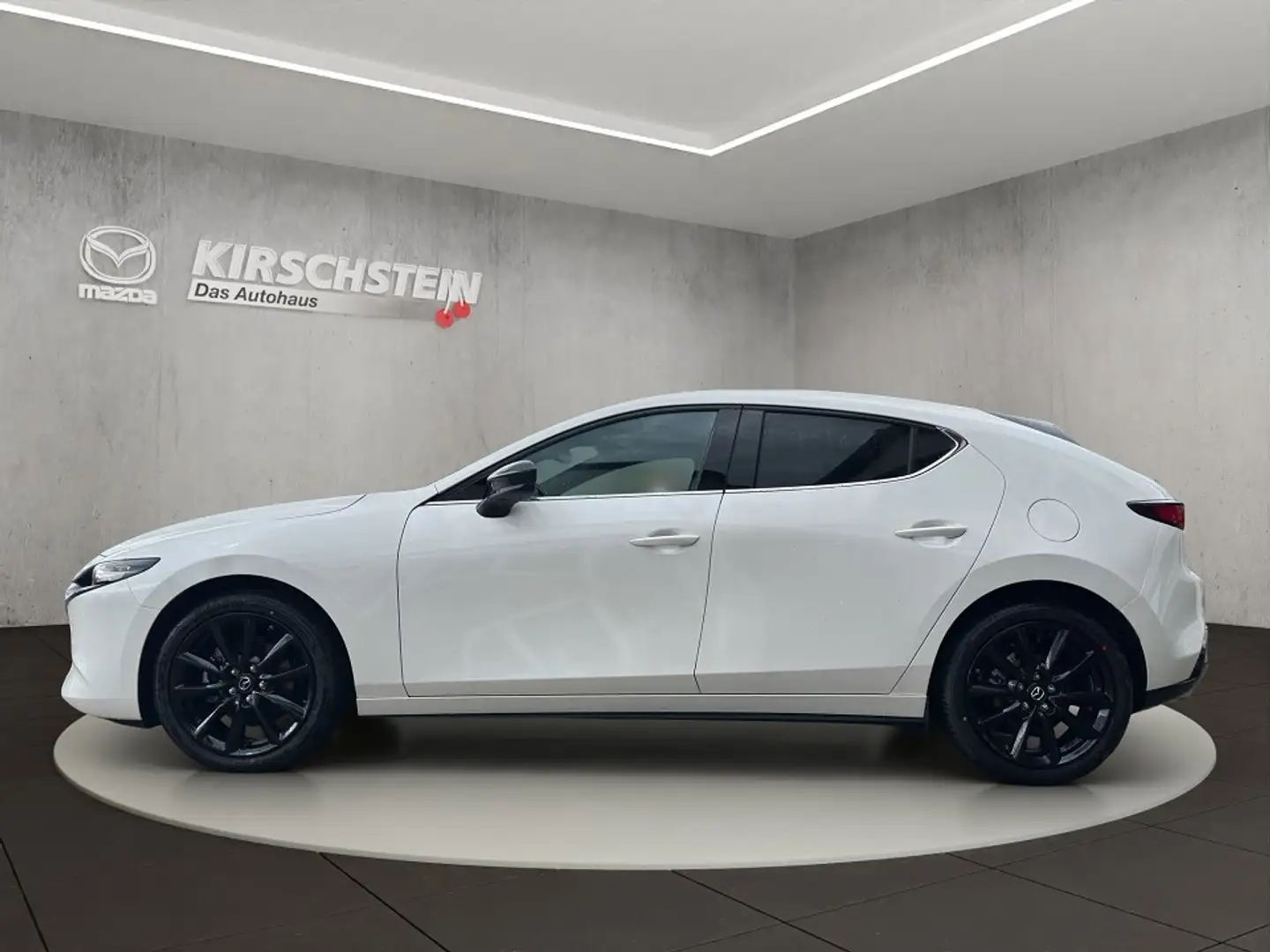 Mazda 3 NAGISA 140 PS +TEILLEDER+BOSE+AUTOMATIK+ Weiß - 2