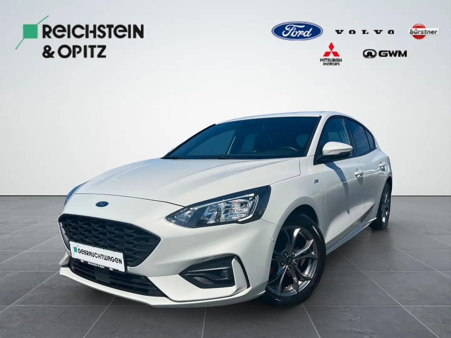 Ford Focus 1,0 EcoBoost 92kW ST-Line X Weiß - 1