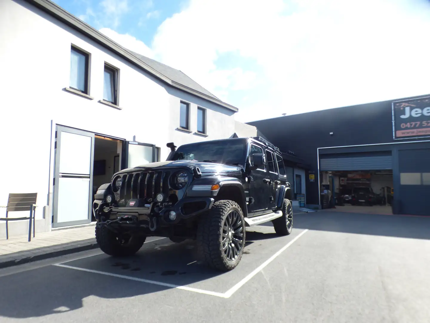 Jeep Wrangler Wrangler Unlimited Overland Ultimate edition Zwart - 1