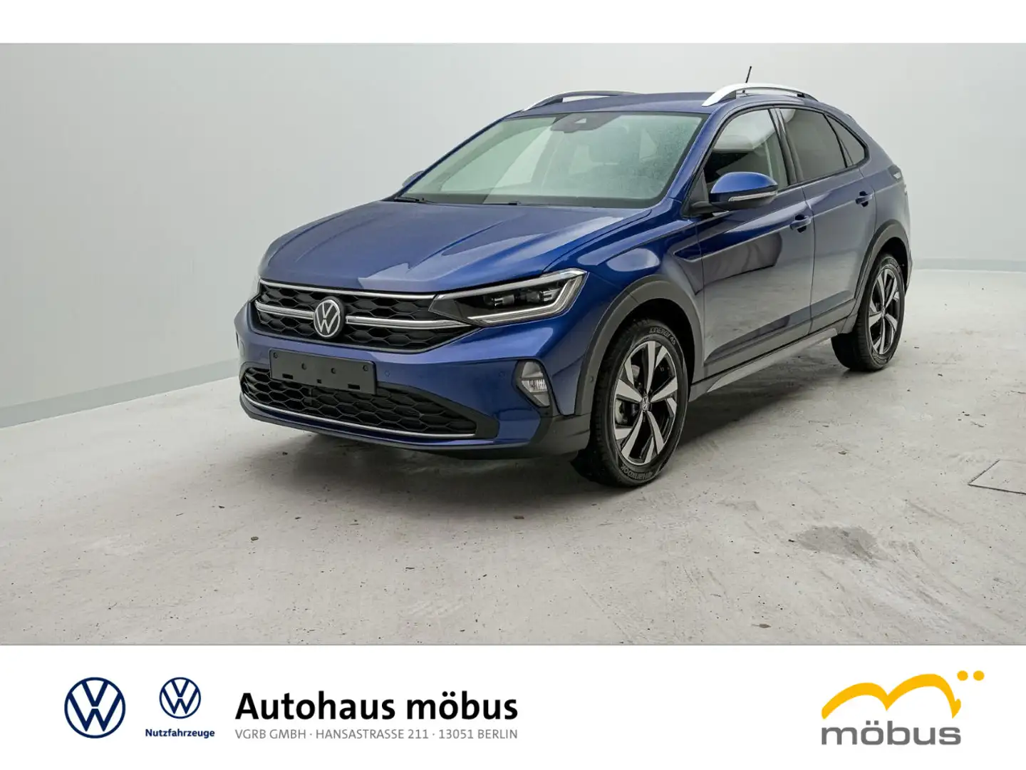 Volkswagen Taigo 1.0 TSI Style AHK*PDC*IQ.DRIVE*LED*RFK Bleu - 2