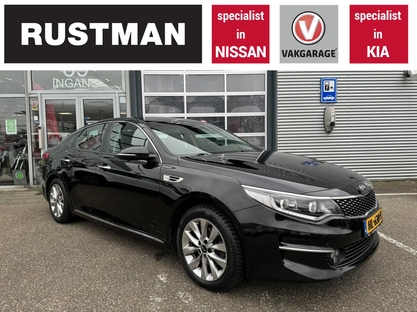 Kia Optima 1.7 CRDI ComfortPlusline Schwarz - 1