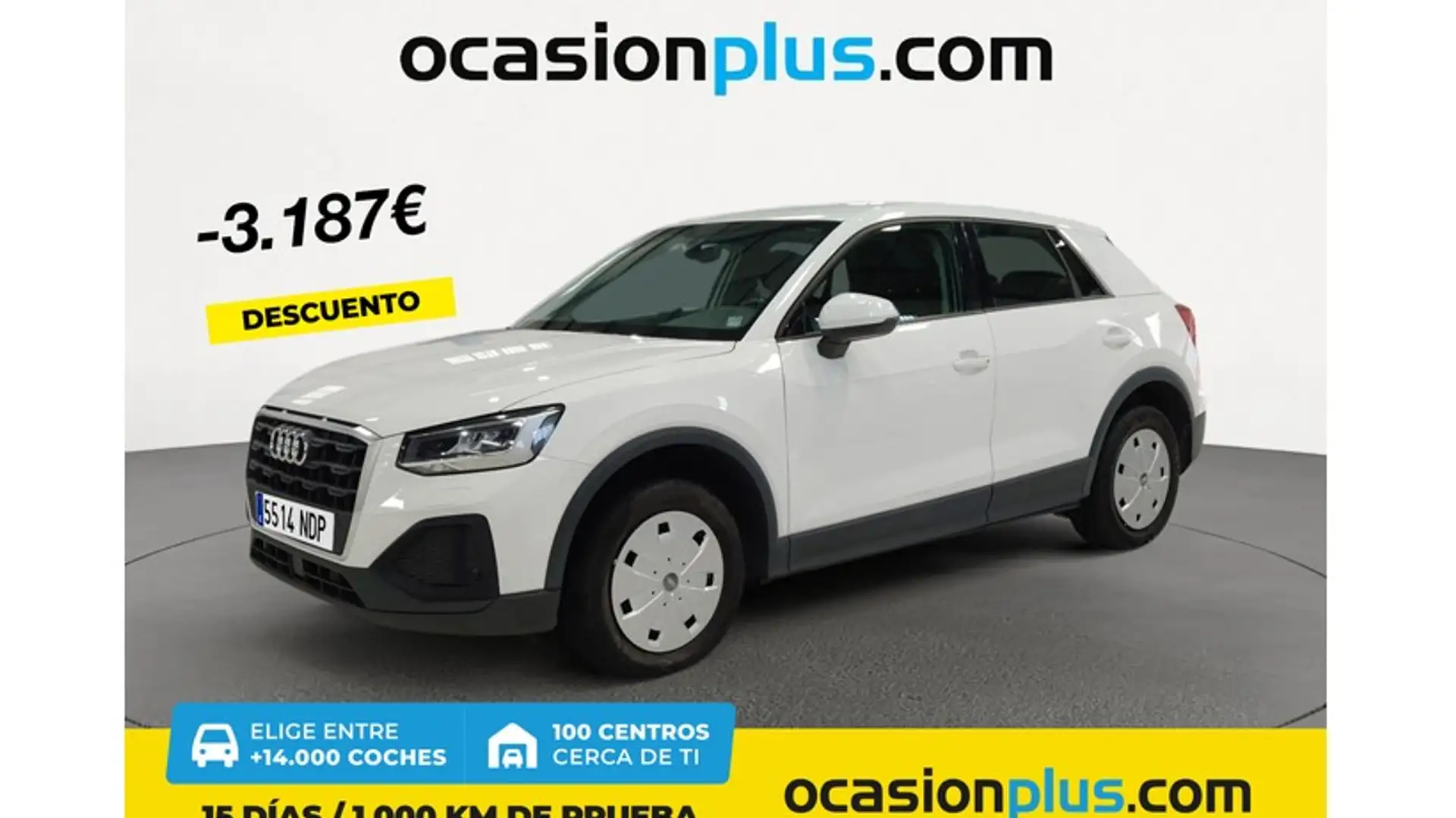 Audi Q2 30 TDI 85kW Blanc - 1