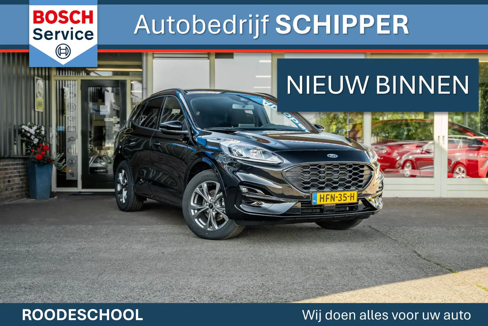 Ford Kuga 2.5 PHEV ST-Line Zwart - 1