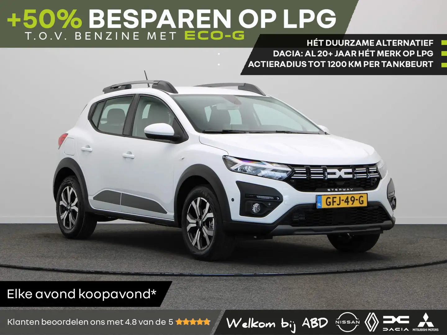 Dacia Sandero Stepway TCe 90pk Journey | Camera | LPG G3 | Clima Wit - 1