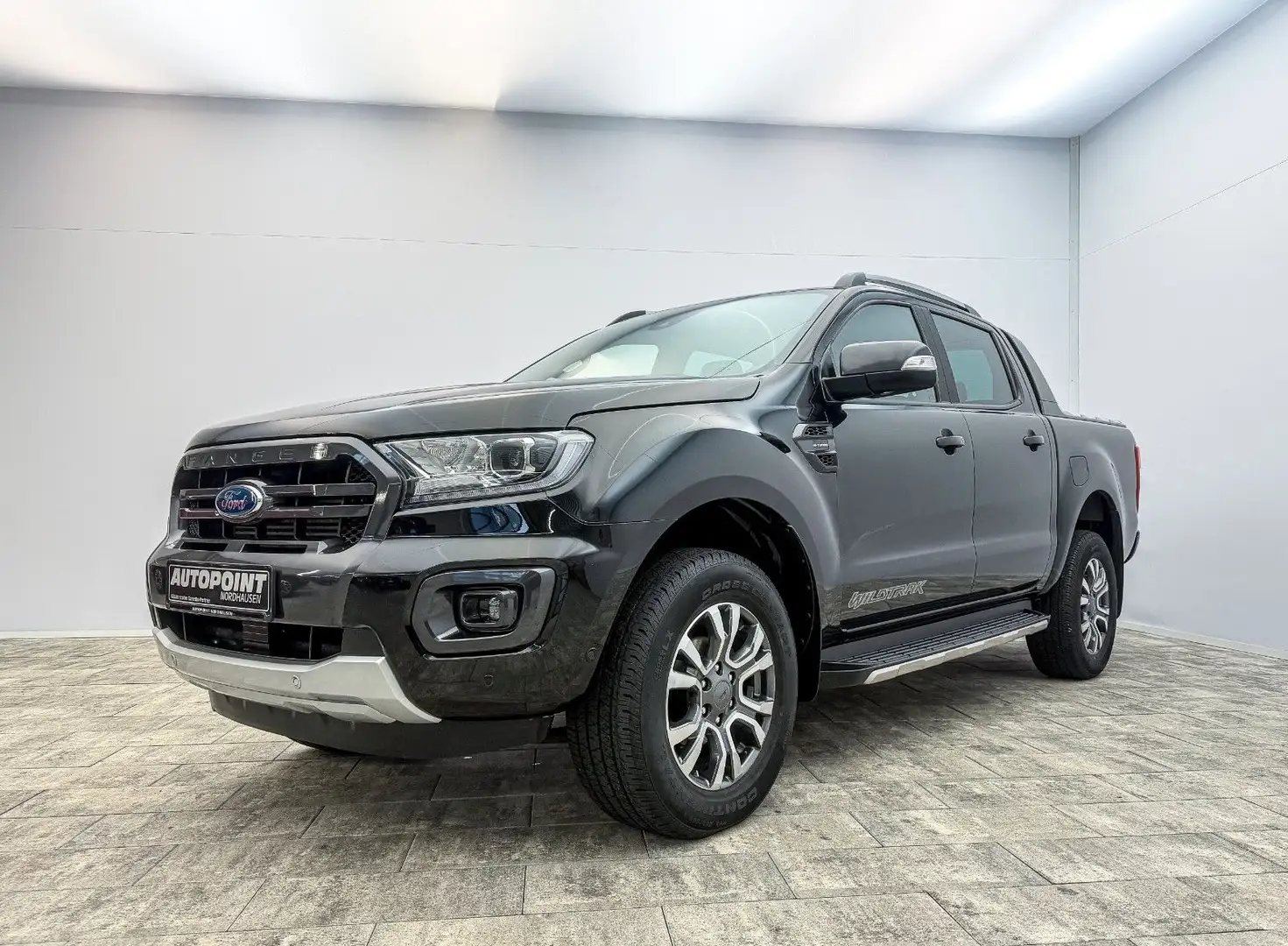 Ford Ranger 2.0 TDCI Wildtrak 4x4 Zwart - 1