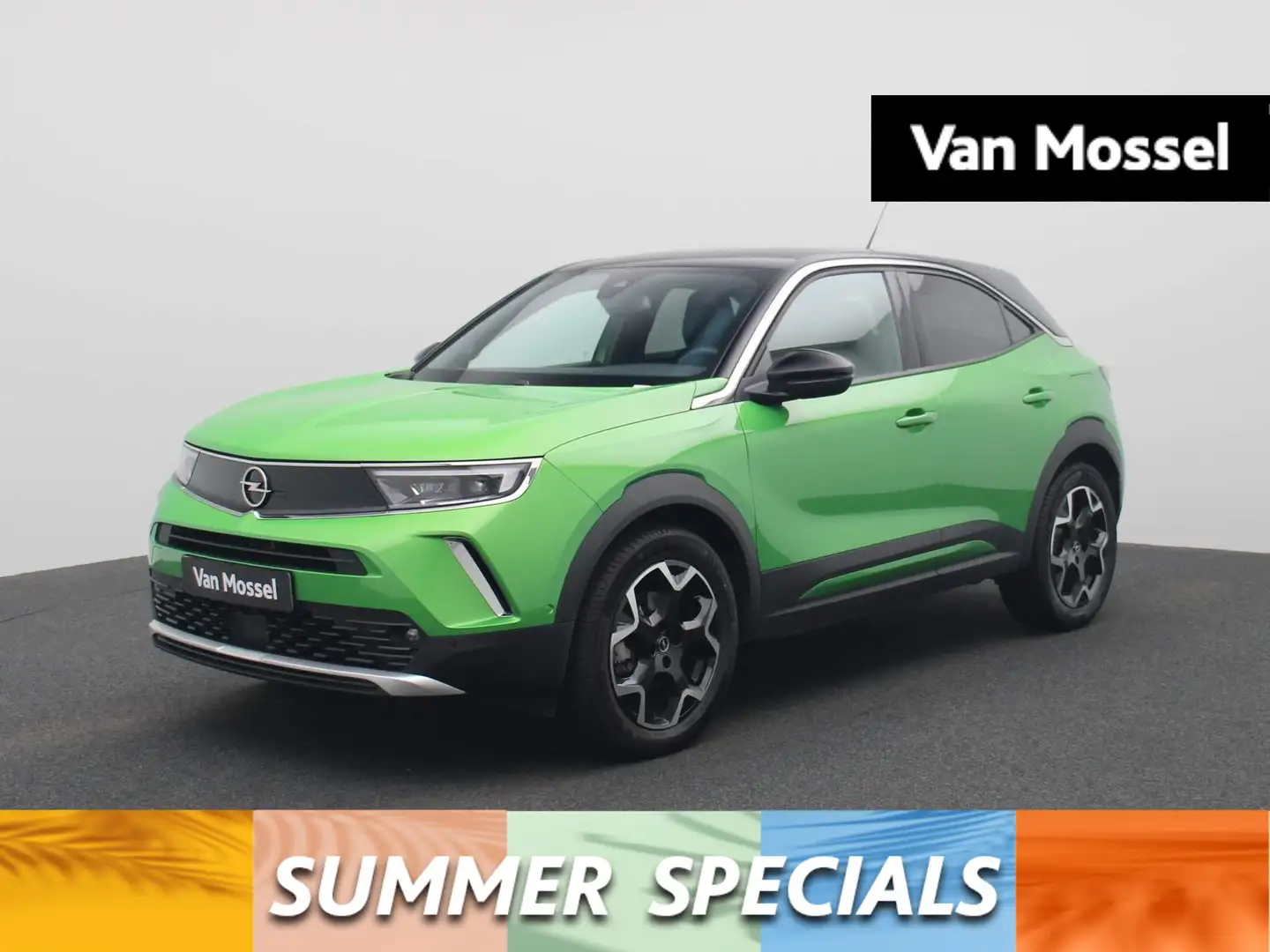 Opel Mokka-E Ultimate 50-kWh | Half-Leder | Navi | ECC | Cam | Vert - 1