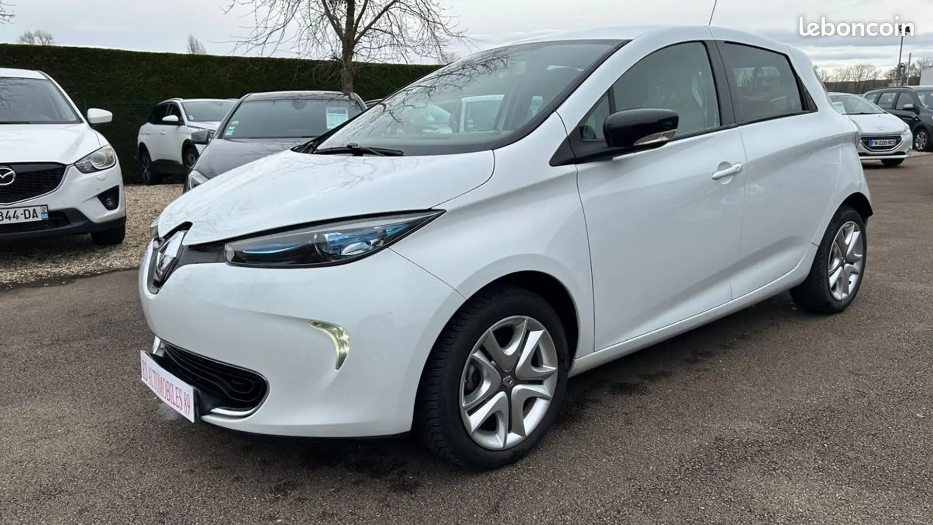 Renault ZOE ZEN Charge normale Blanc - 1