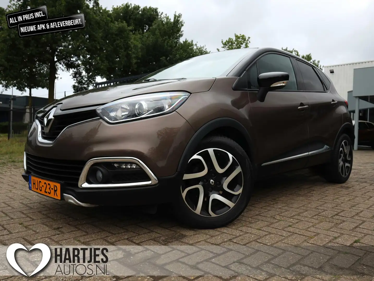 Renault Captur 1.5 dCi Dynamique Automaat (Vol-Opties!) Bruin - 1