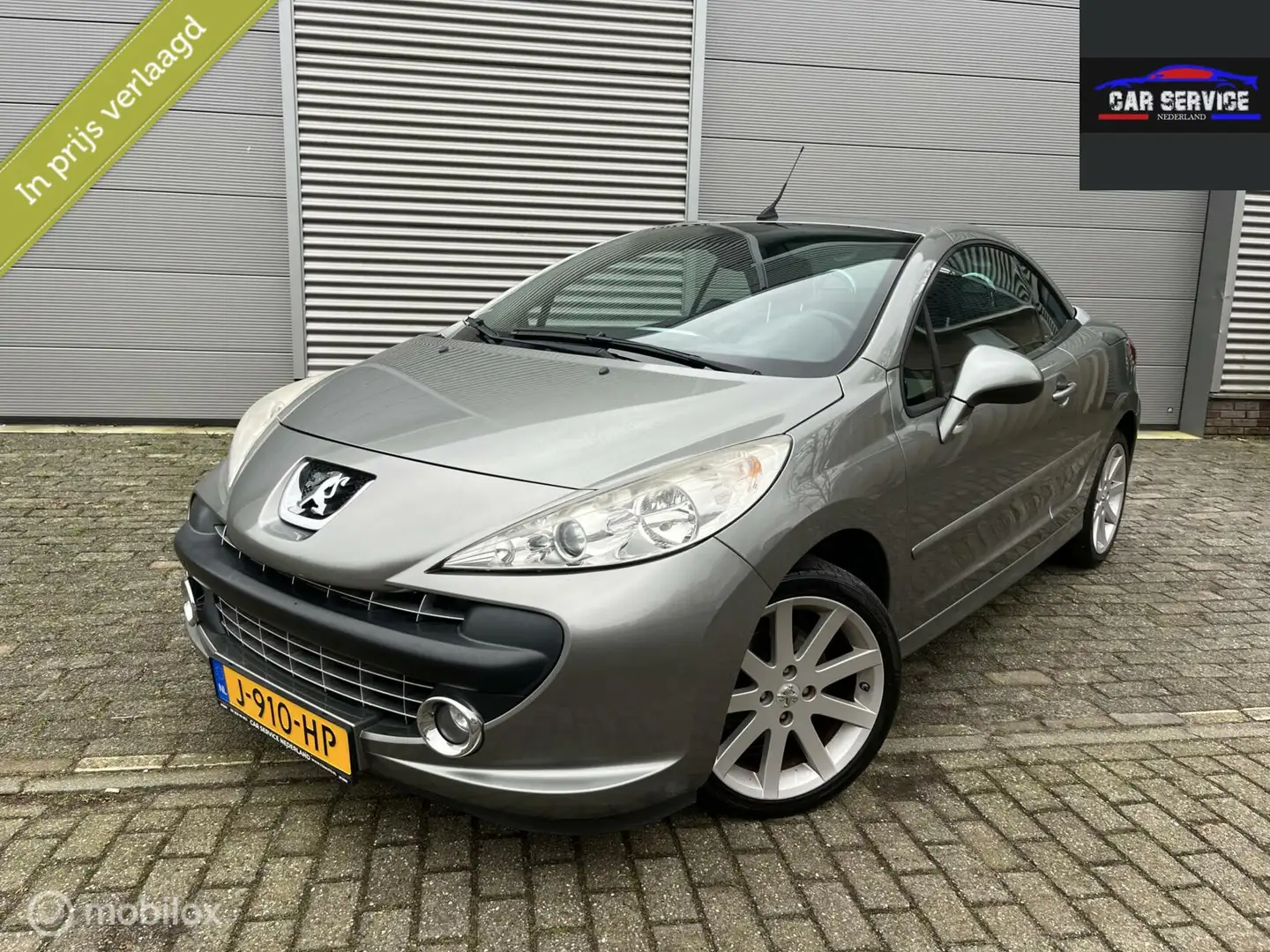Peugeot 207 CC 1.6 VTi Roland Garros Grijs - 1