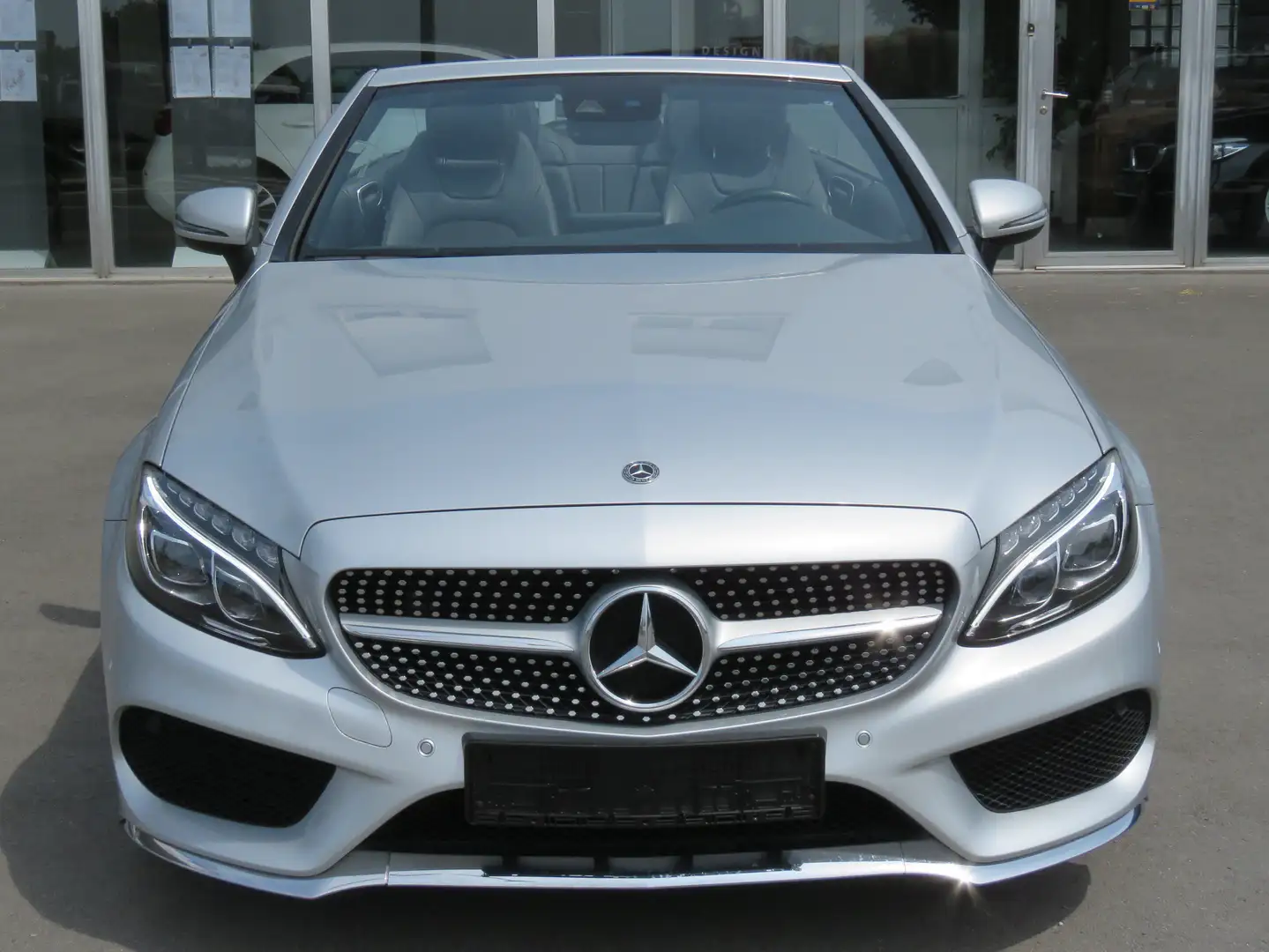 Mercedes-Benz C 200 C 200 Cabrio 9G-TRONIC AMG Line Leder Camera Zilver - 2