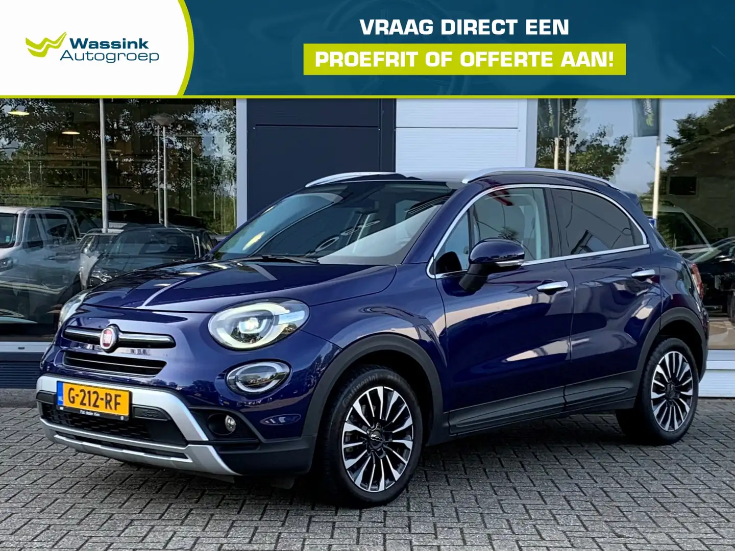 Fiat 500X 1.0 GSE 120pk City Cross | Navigatie | Climate con Blau - 1