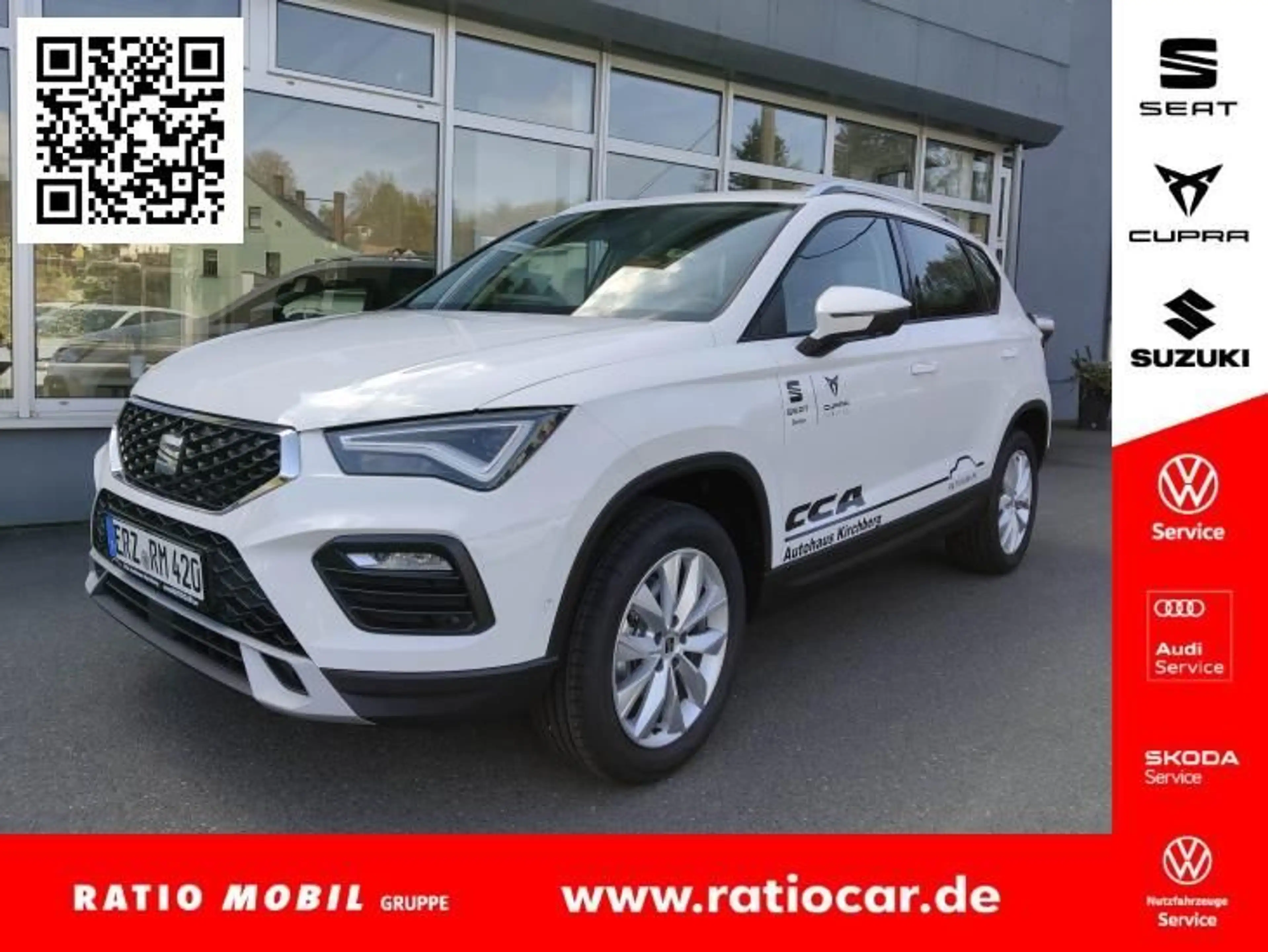 SEAT Ateca ATECA ROAD EDITION 1.5 TSI DSG NAVI AHZV SITZH.