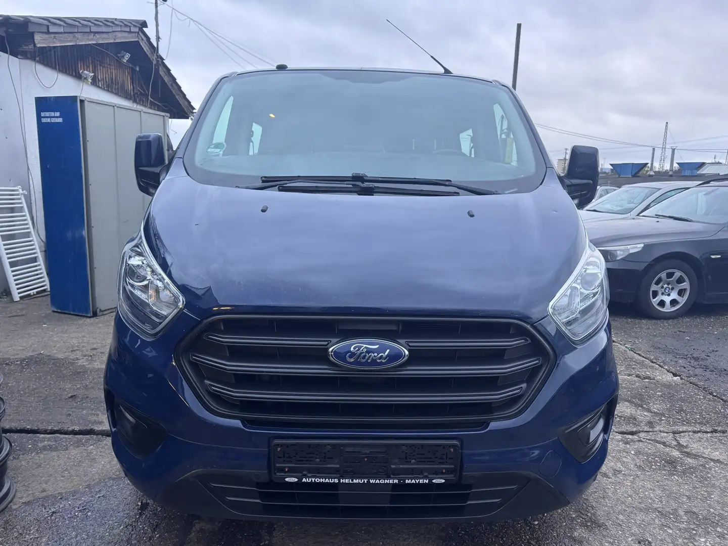 Ford Transit Custom 300 L2 Trend 5 Sitze HU und Wartung-Zahnriemen Neu Blau - 2