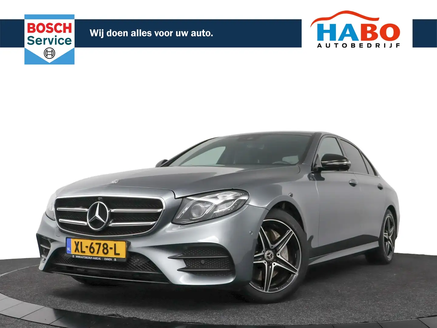 Mercedes-Benz E 200 E200 BUSINESS SOLUTION 9G-TRONIC AUTOMAAT ECC/CRUI Gris - 1
