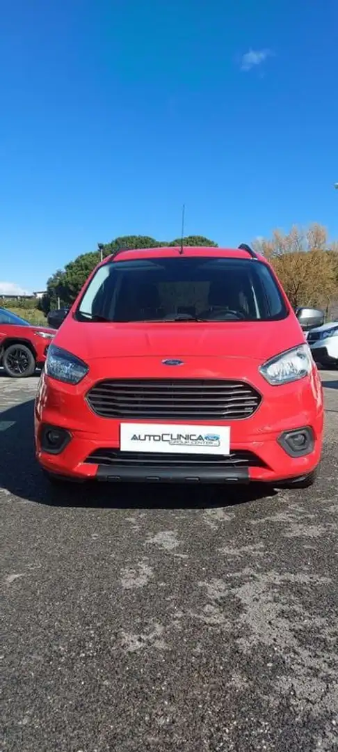 Ford Tourneo Courier 1.0 EcoBoost 100 CV Sport Rosso - 1