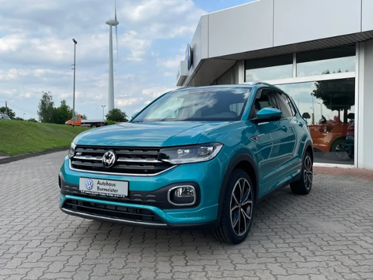 Volkswagen T-Cross 1.0 TSI R-Line, DSG, DAB+, LED, Digital Cockpit Bleu - 2