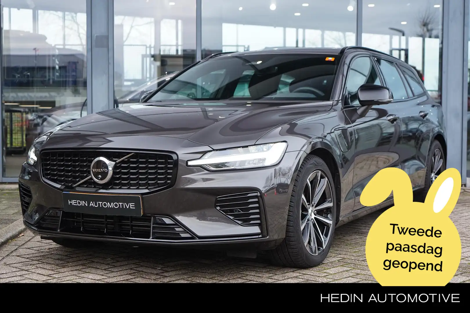 Volvo V60 2.0 T6 Plug-in hybrid AWD Plus Dark | 2000 kg trek Grau - 1