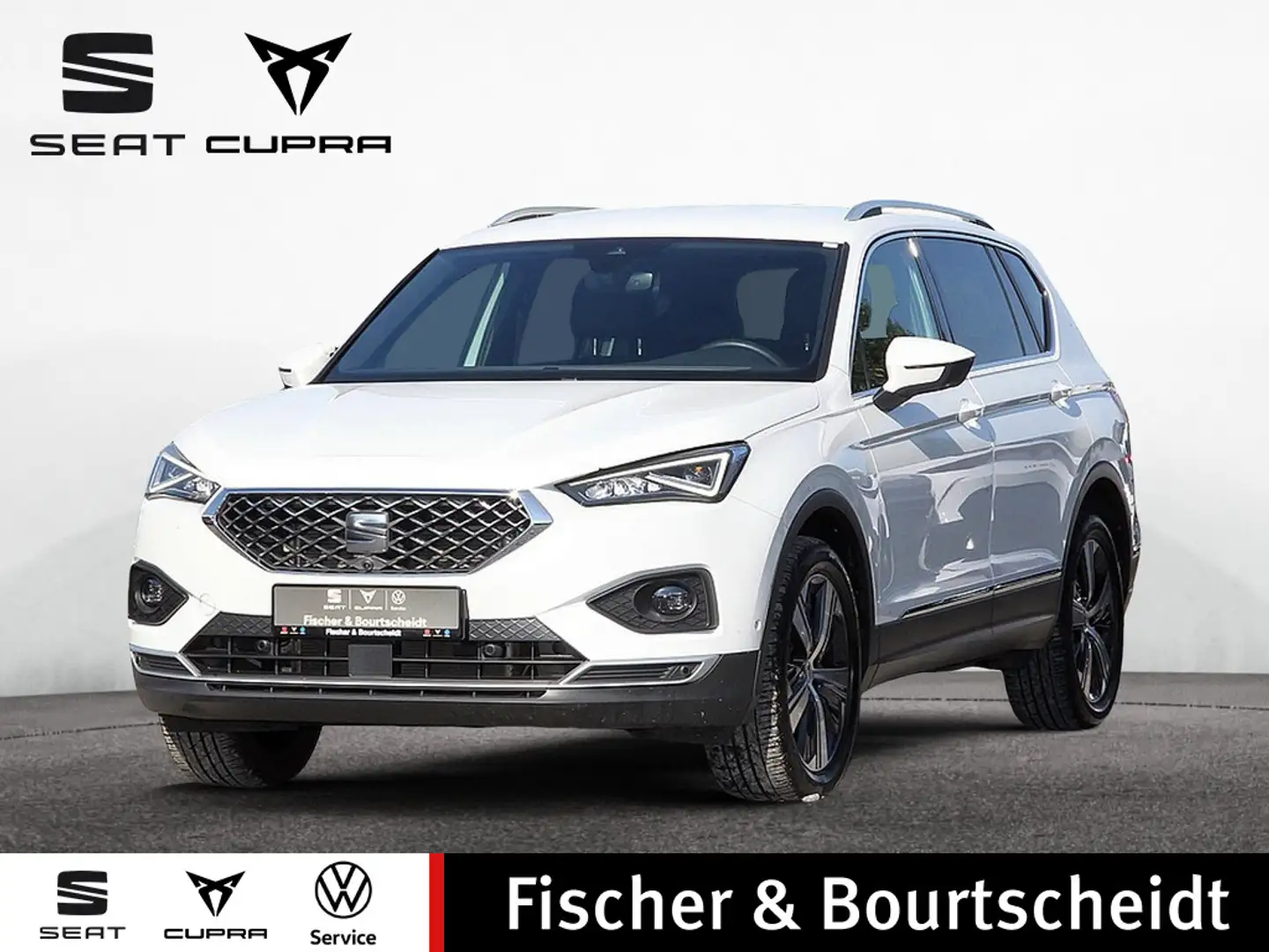 SEAT Tarraco 2.0 TDI Xcellence 4Drive NAVI AHK 360 Weiß - 1