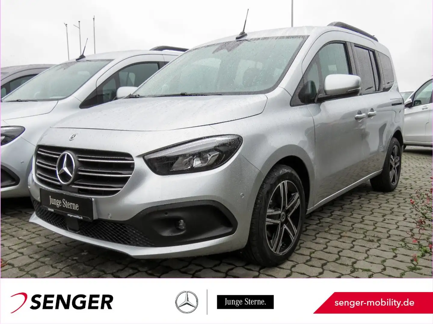 Mercedes-Benz T-Klasse T 180 d Progressive LED Kamera KEYLESS-GO AHK 7G Silber - 1