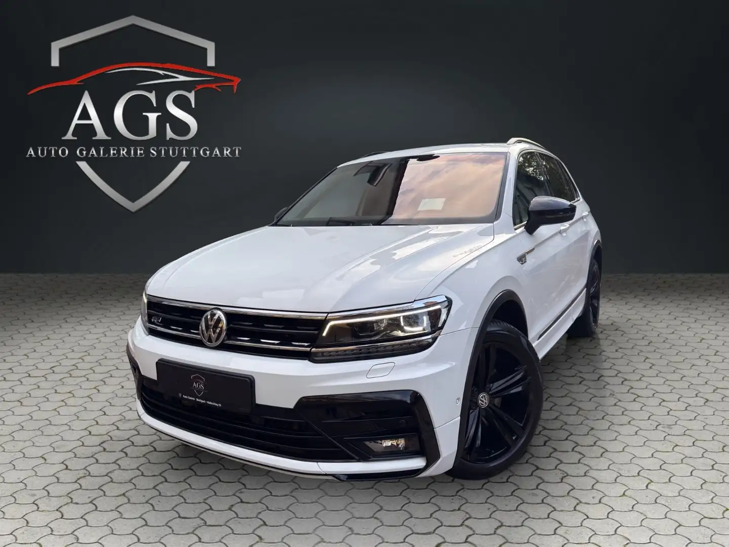 Volkswagen Tiguan R-Line 4Motion*KAM*TÜV NEU*TEMP*KYLESS Blanc - 1