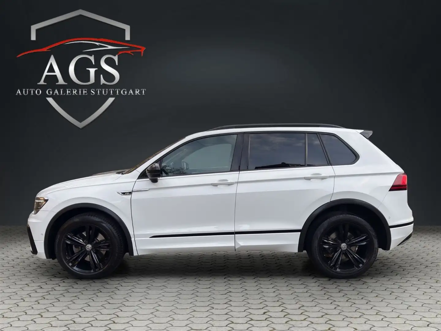 Volkswagen Tiguan R-Line 4Motion*KAM*TÜV NEU*TEMP*KYLESS Blanc - 2