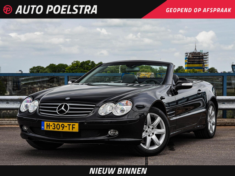 Mercedes-Benz SL 350 Xenon Leder Memory Stoelverwarming Stoelventilatie