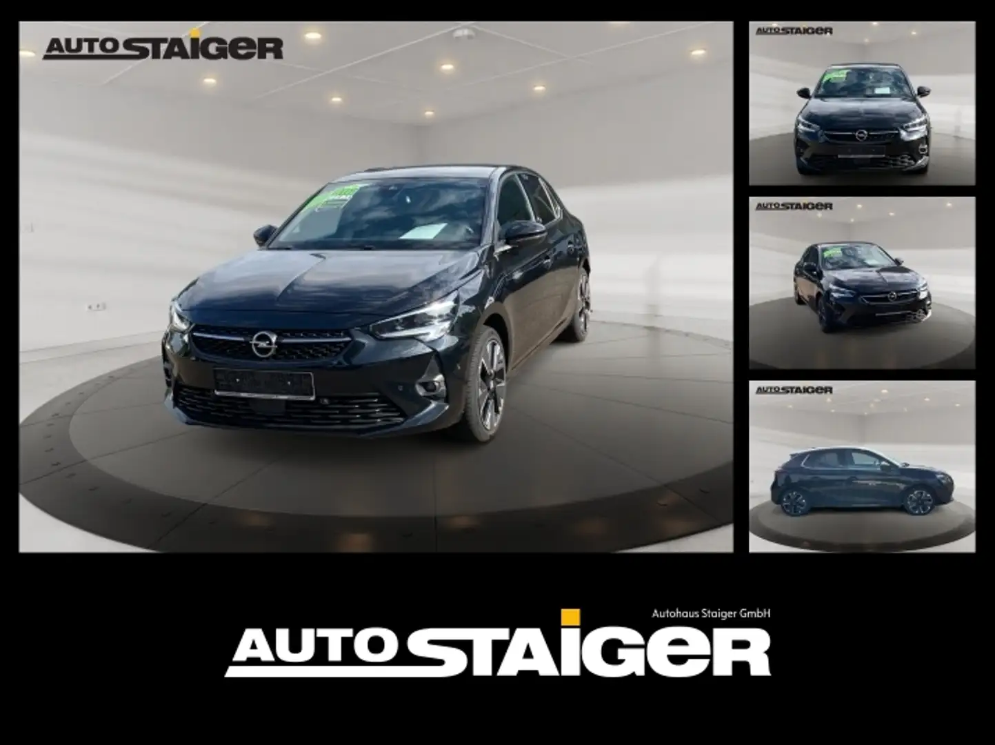 Opel Corsa F e Ultimate Glasschiebedach Zwart - 1