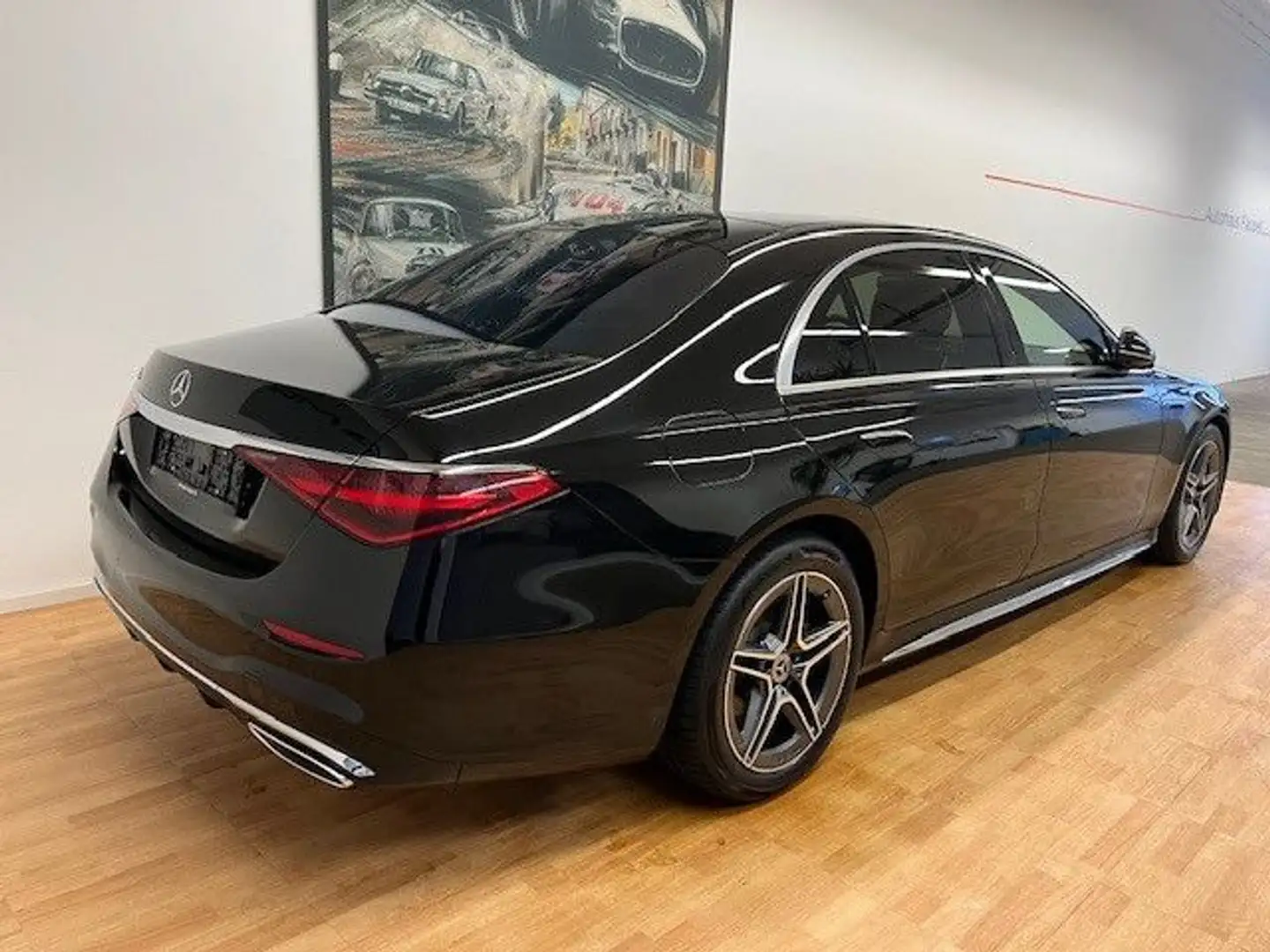 Mercedes-Benz S 580 e lang long AMG-Line Sound Pano Chauffeur Noir - 2