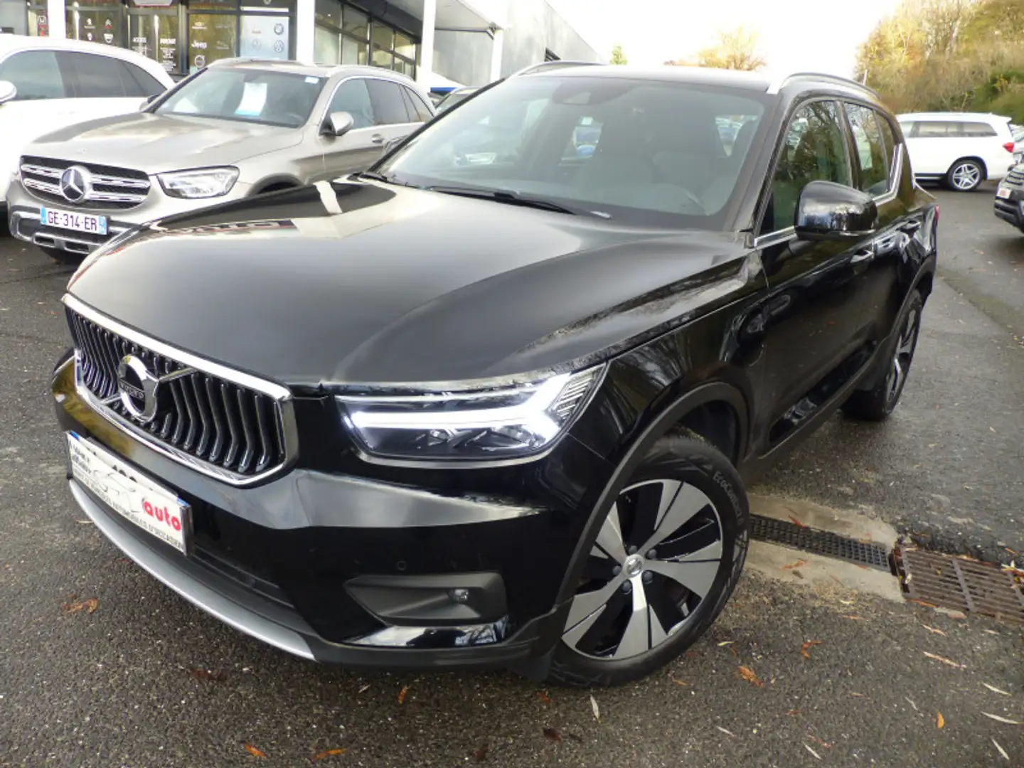 Volvo XC40 T4 RECHARGE 129 + 82CH INSCRIPTION BUSINESS DCT 7 Noir - 1