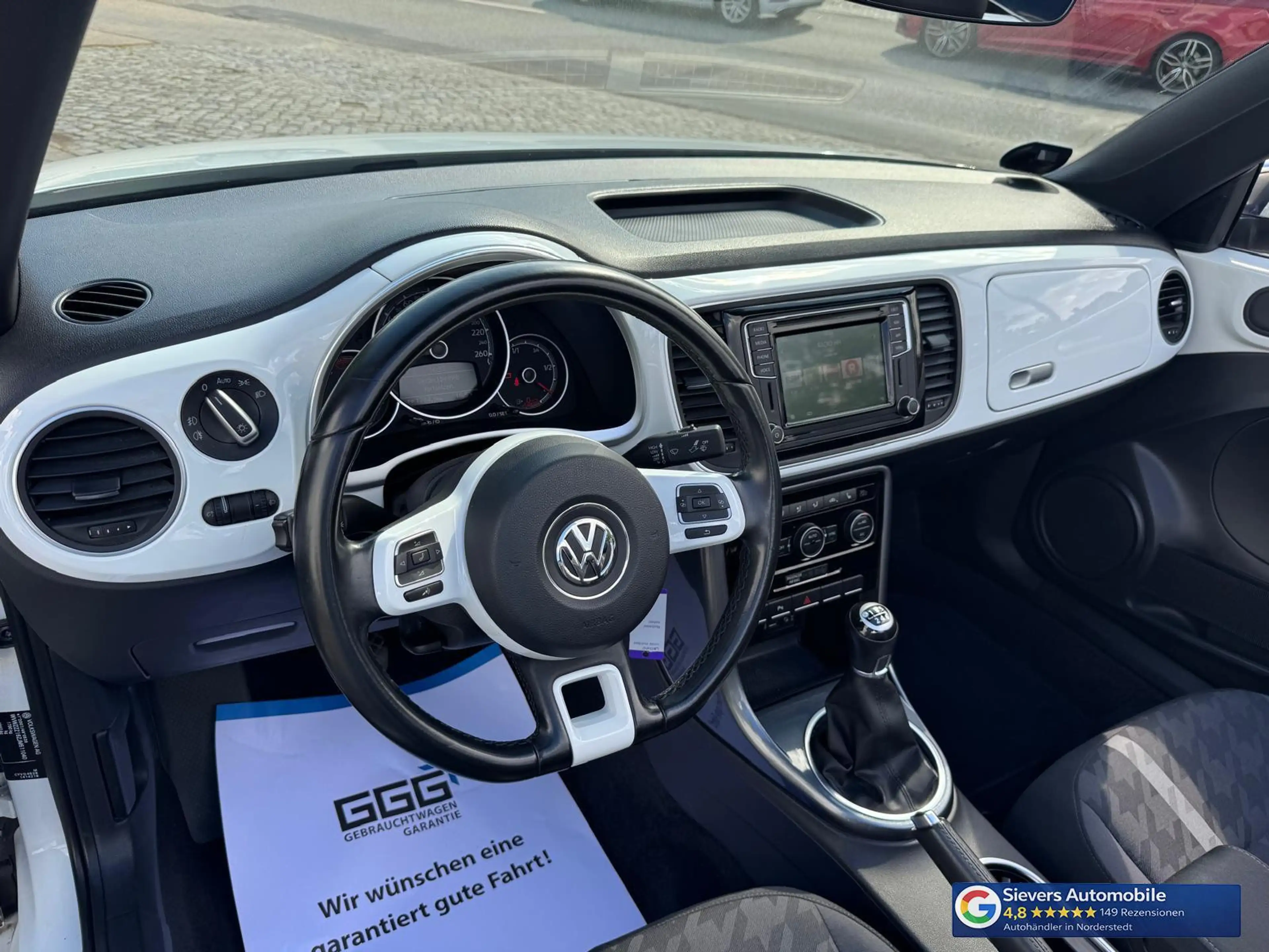 Volkswagen Beetle Cabriolet Design Start-Stopp Navi Apple CarPlay 19 — photo 13