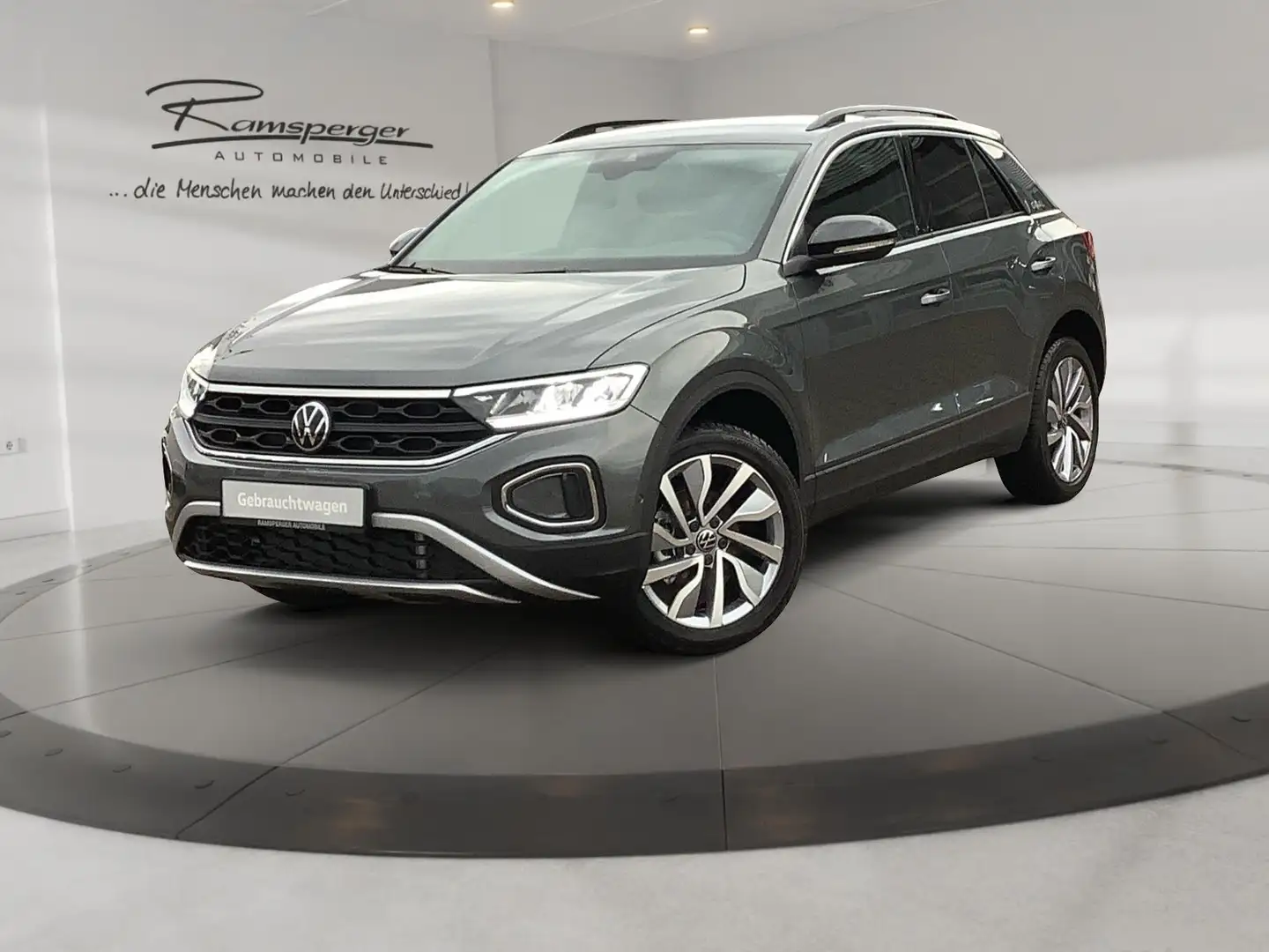 Volkswagen T-Roc 1.5 TSI DSG Goal AHK ACC LED 18 Zoll Kamer Grau - 2