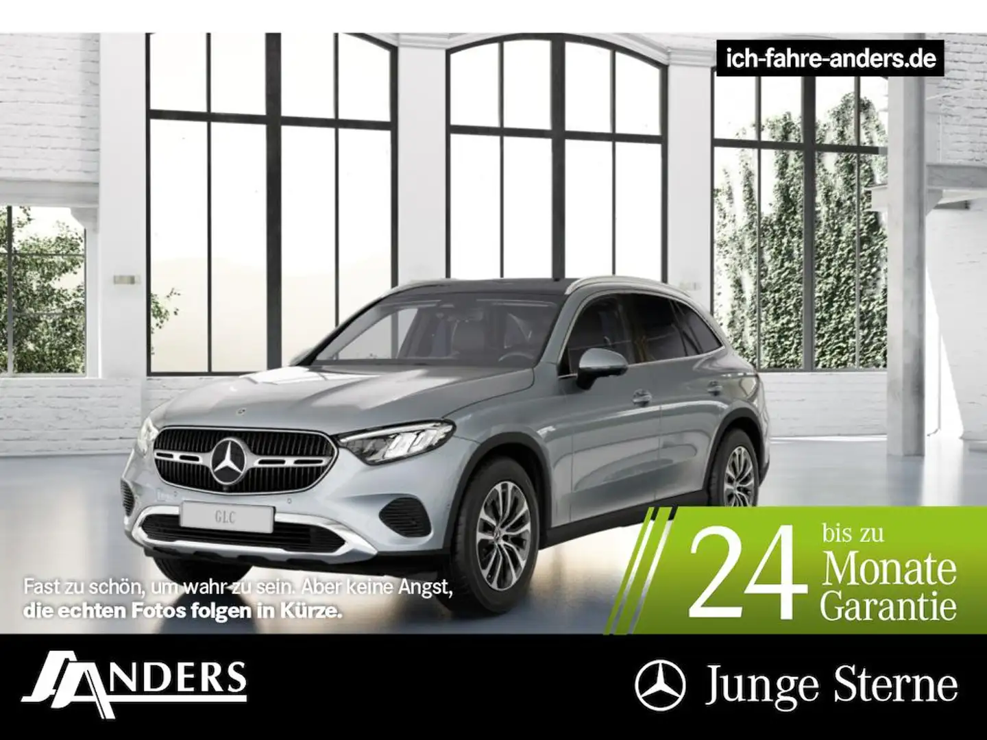 Mercedes-Benz GLC 220 d 4M Avantgarde+Distr+LED+360° Kam+Pano Silber - 1