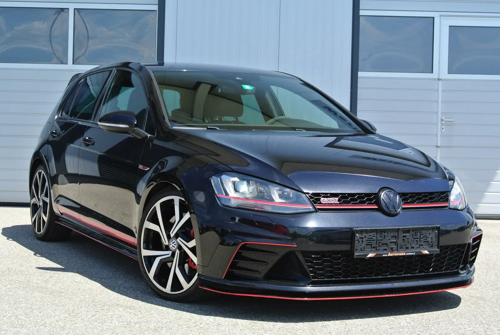 Volkswagen Golf GTI Clubsport 2.0 TSI DSG * LEDER * LED * NAVI * H&R Noir - 1