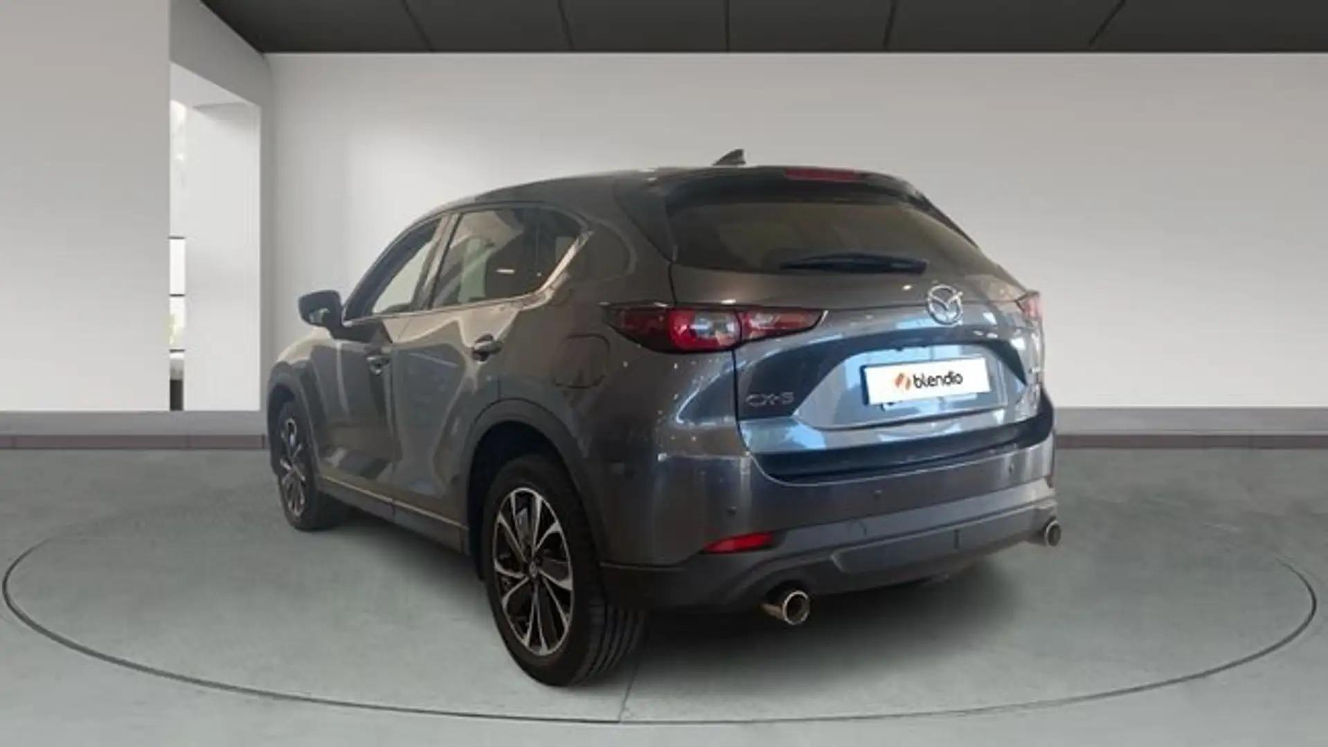 Mazda CX-5 2.0 e-Skyactiv-G MHEV Exclusive-Line 2WD Aut. 121k Gris - 2