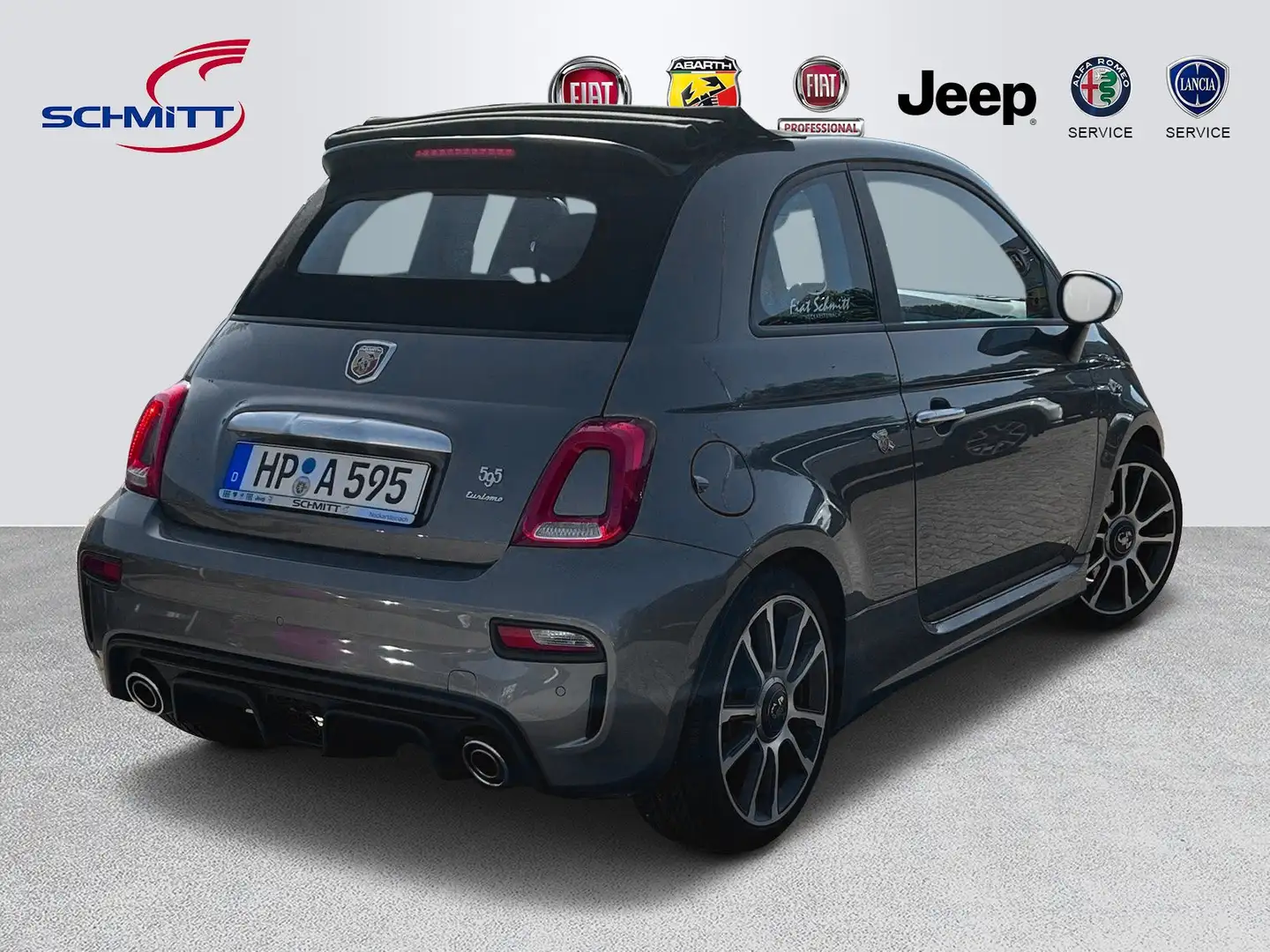 Abarth 595C 595C*Cabrio*Carplay*Leder*16LM Grijs - 2