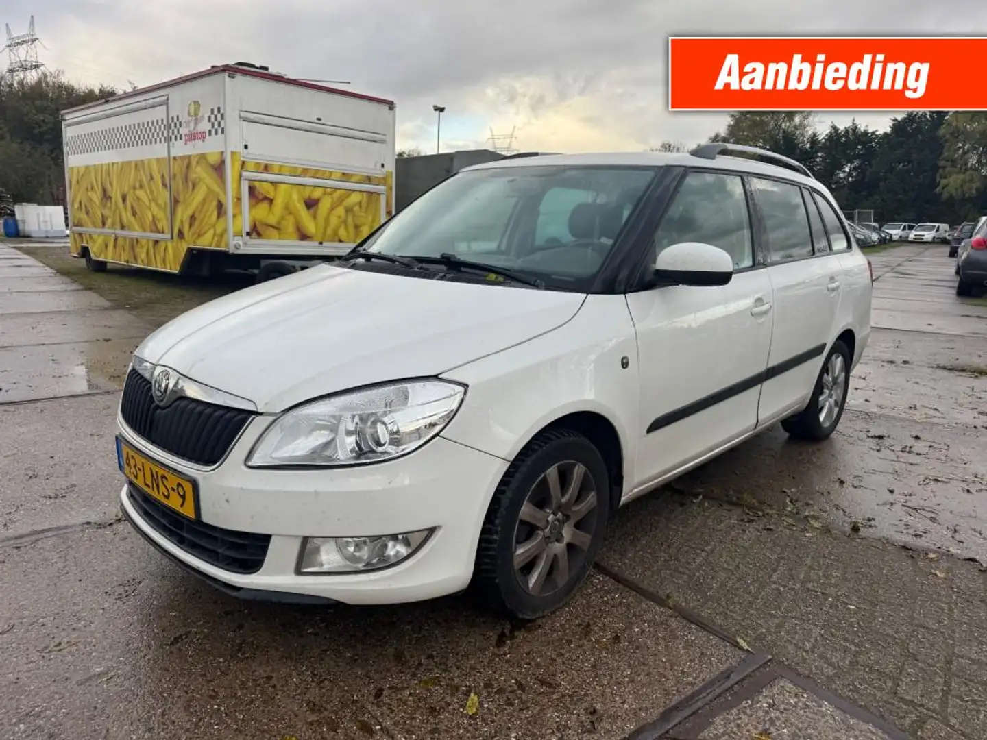 Skoda Fabia 1.2 TSI Ambition AIRCO EXPORT PRICE NAP Blanc - 1