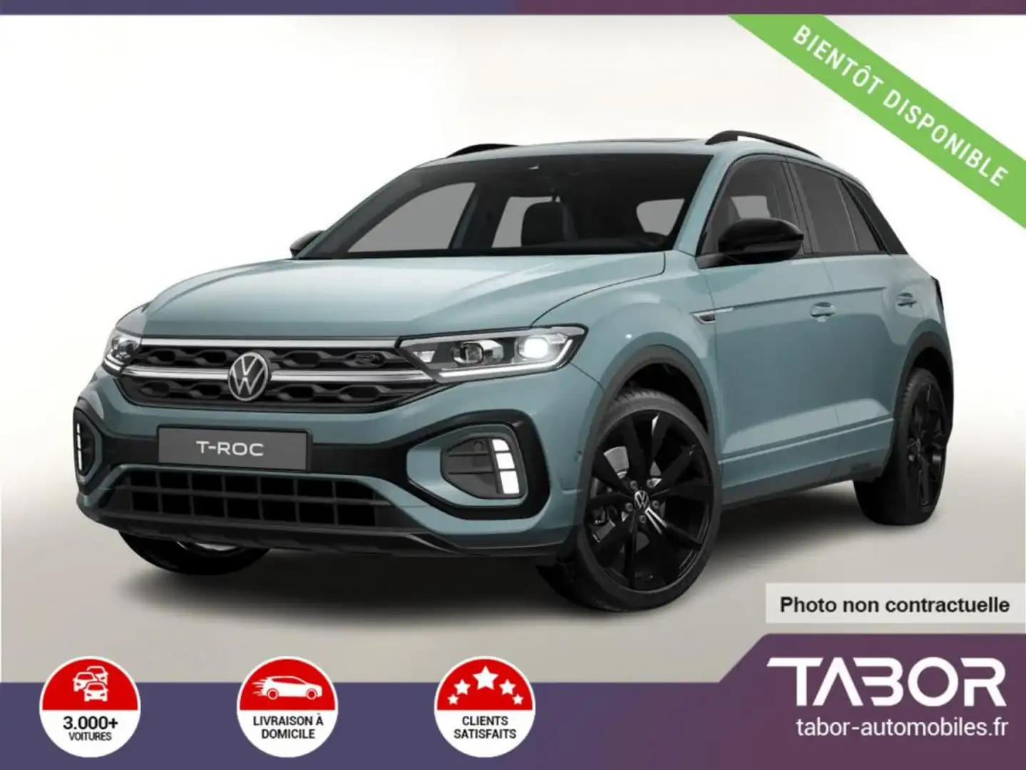Volkswagen T-Roc 1.5 TSI 150 DSG R-Line Pano Bleu - 1