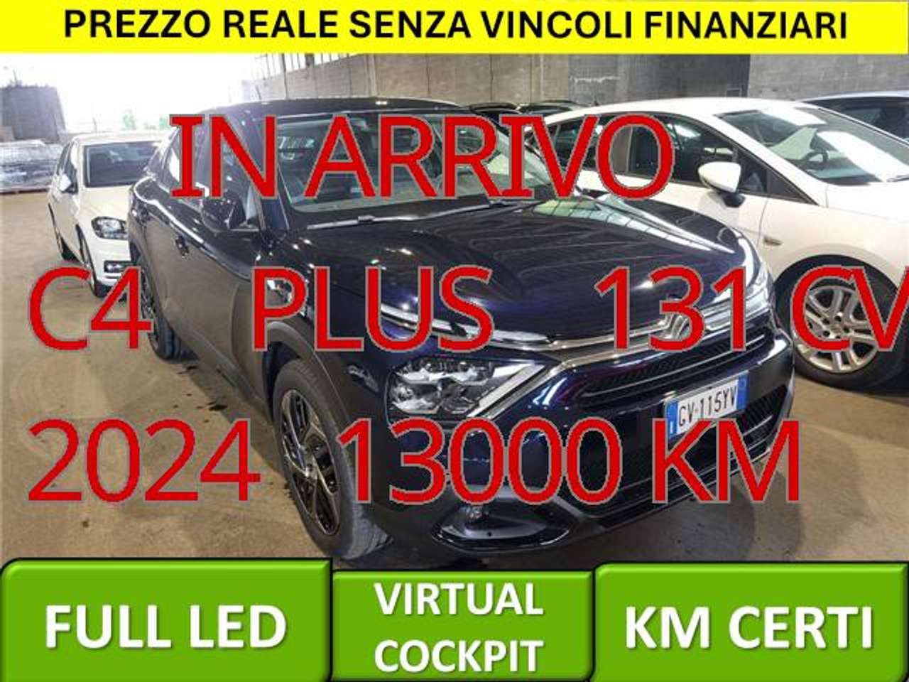 Citroen C4 Plus 131 cv UNIPRO\' KM CERTIFICATI ^PREZZO VERO*