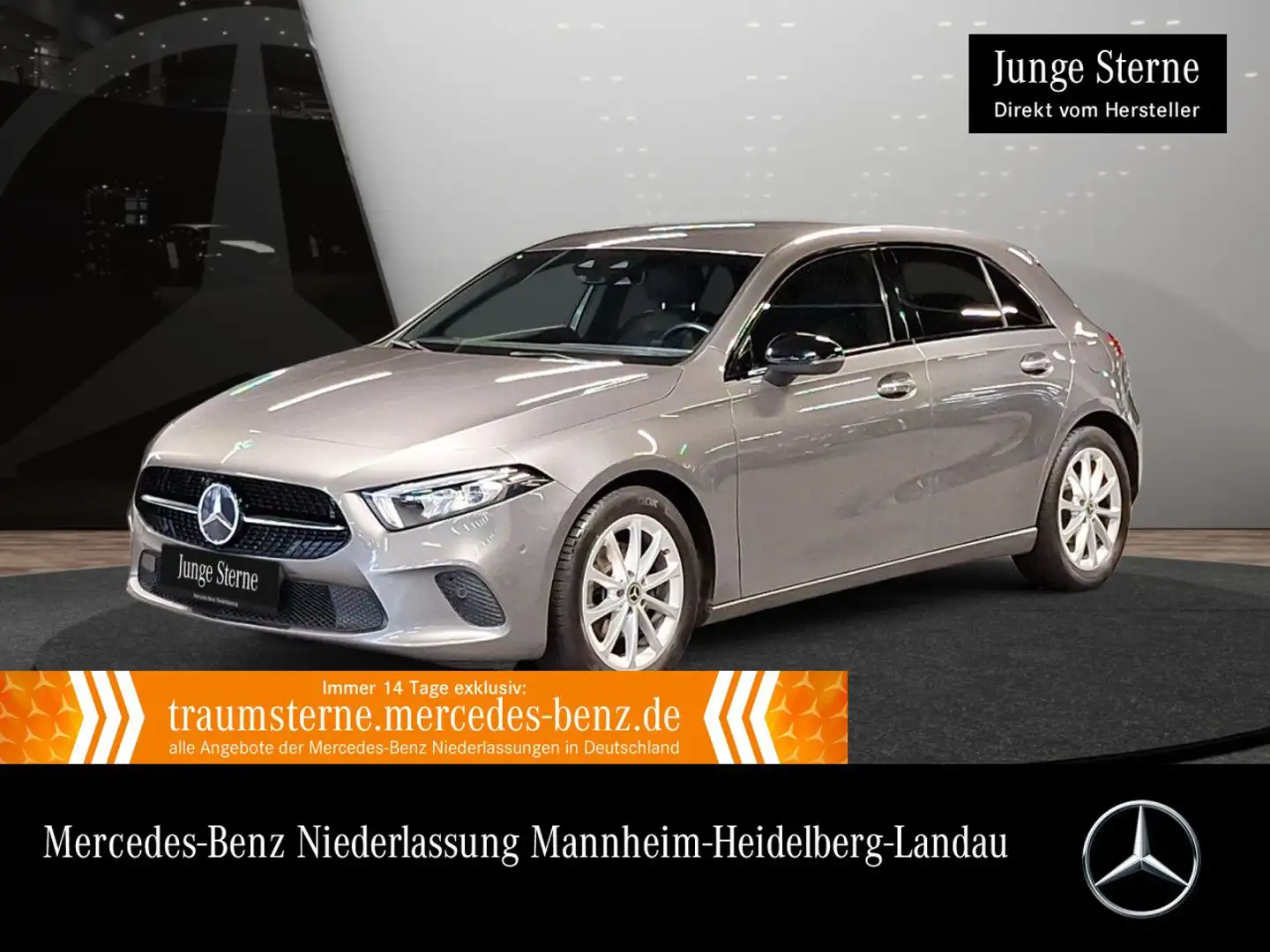 Mercedes-Benz A 180 PROGRESSIVE+NIGHT+LED+KAMERA+TOTW+7G Grau - 1