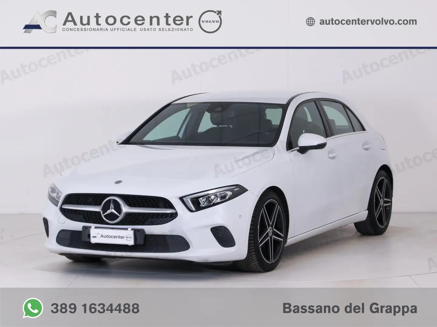 Mercedes-Benz A 180 180 D SPORT Aut. Bianco - 1