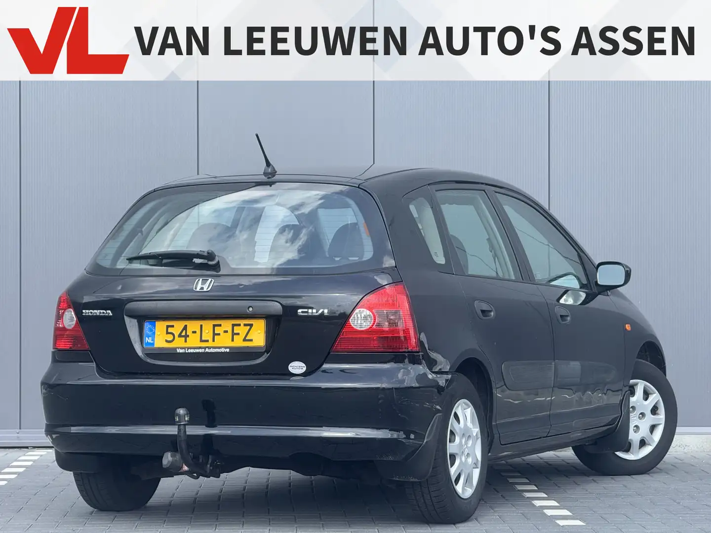 Honda Civic 1.4i LS | NAP | Airco | Inruilkoopje Zwart - 2